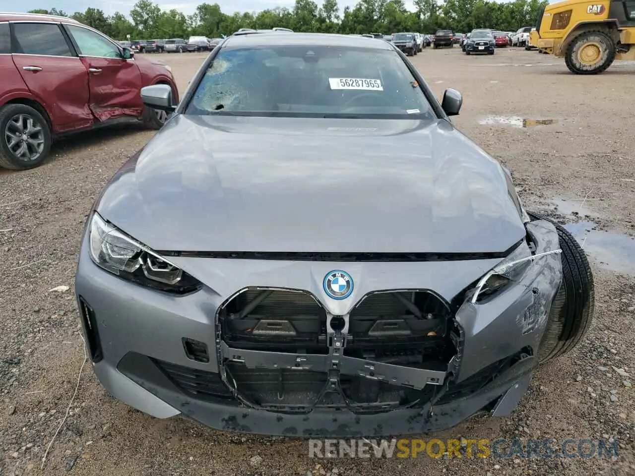 5 Photograph of a damaged car WBY43AW02PFP44405 BMW I4 EDRIVE 2023