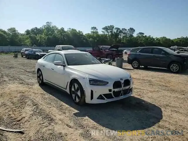 11 Photograph of a damaged car WBY43AW03PFP62850 BMW I4 EDRIVE 2023