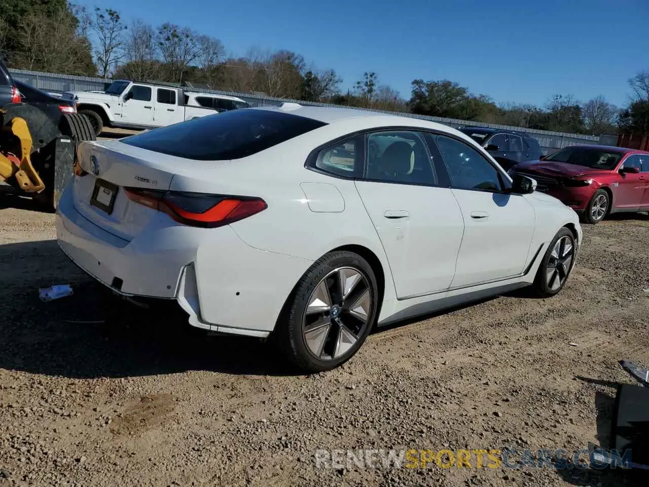 3 Photograph of a damaged car WBY43AW03PFP62850 BMW I4 EDRIVE 2023
