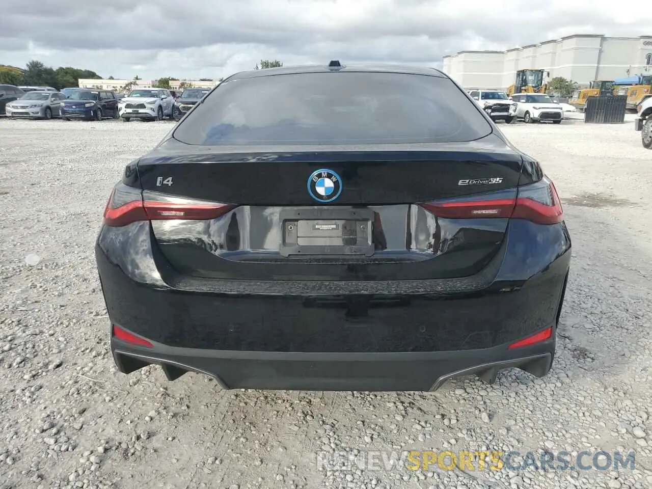6 Photograph of a damaged car WBY43AW09PFP61301 BMW I4 EDRIVE 2023