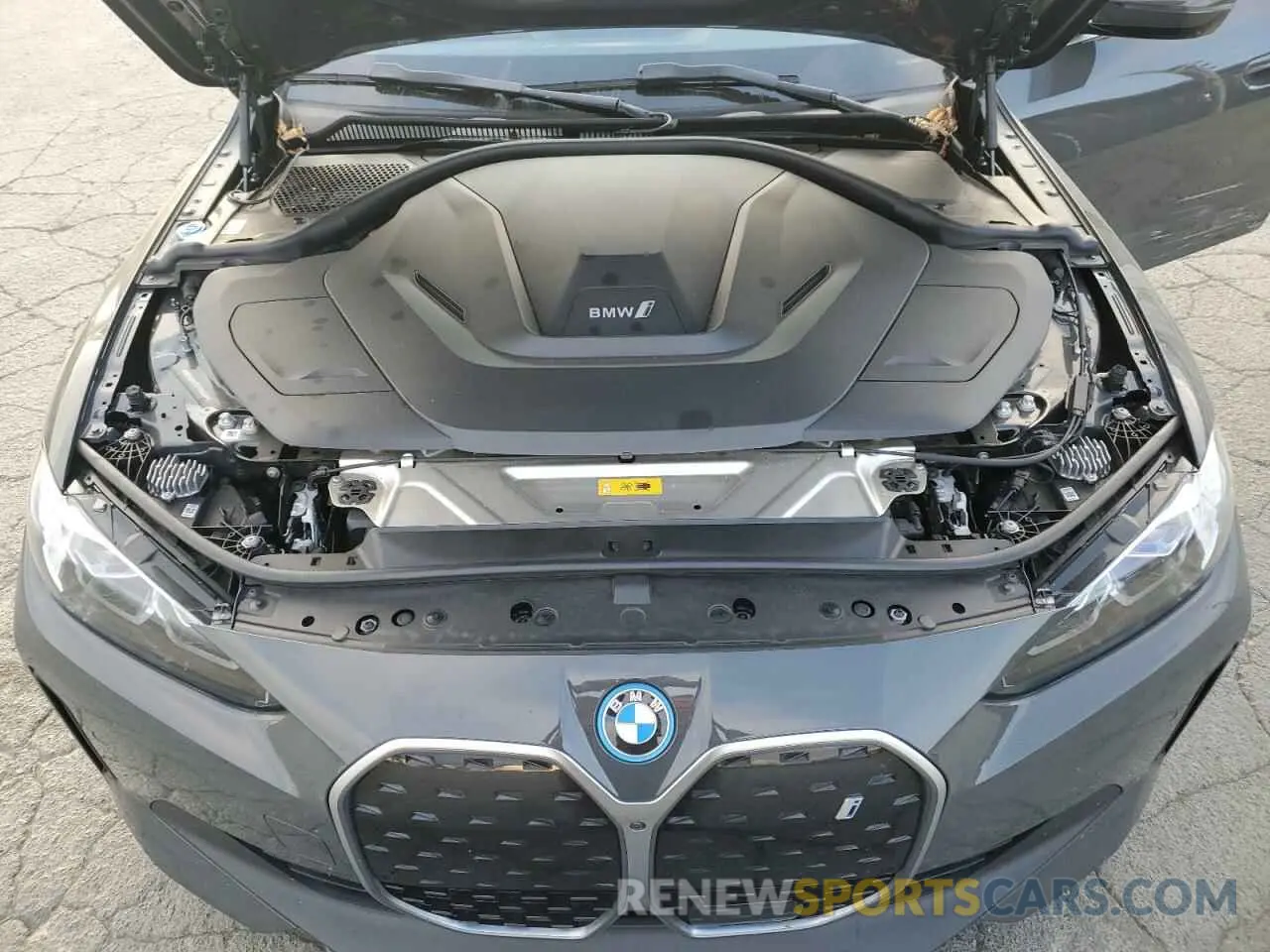 11 Photograph of a damaged car WBY43AW0XPFR00948 BMW I4 EDRIVE 2023