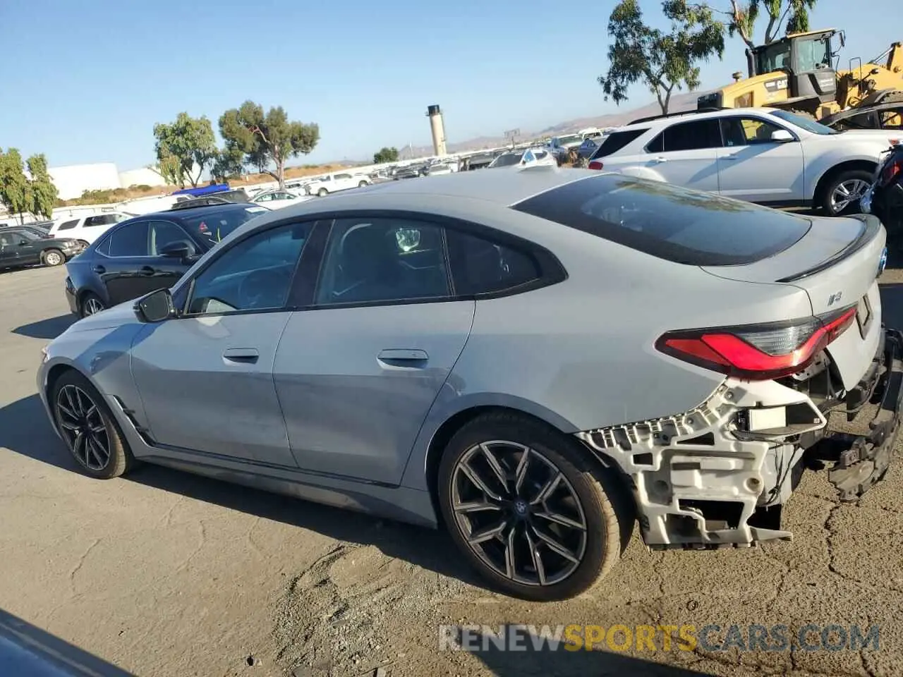 2 Photograph of a damaged car WBY73AW00PFR04178 BMW I4 EDRIVE 2023