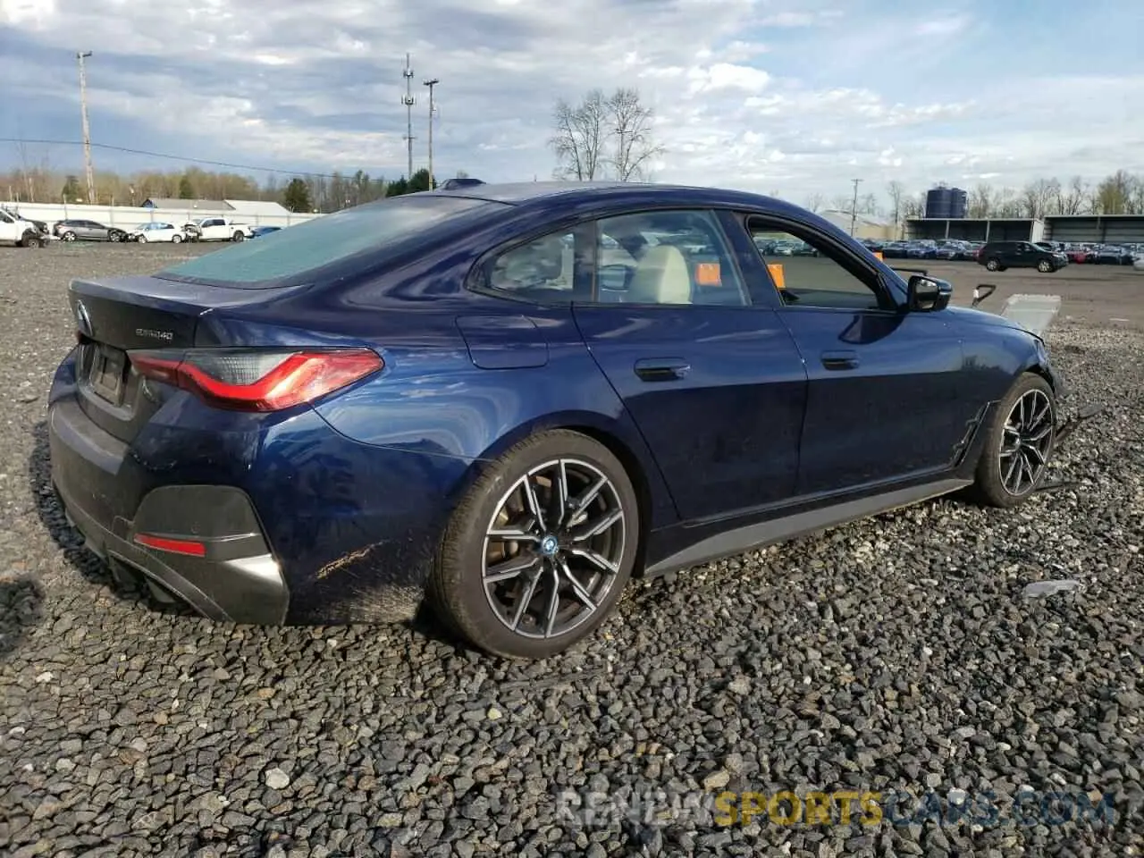 3 Photograph of a damaged car WBY73AW03PFP19431 BMW I4 EDRIVE 2023