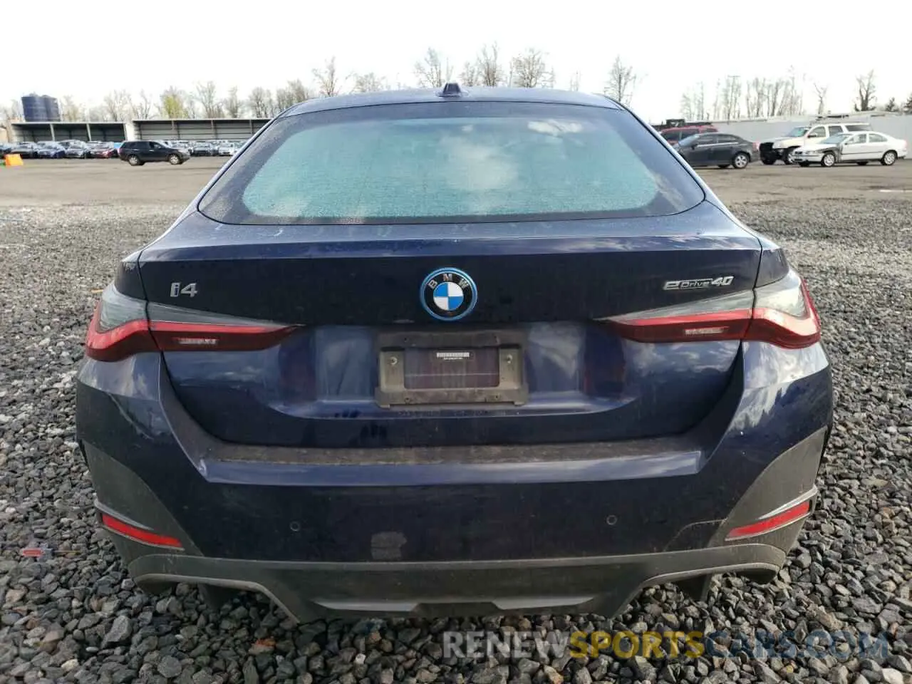 6 Photograph of a damaged car WBY73AW03PFP19431 BMW I4 EDRIVE 2023