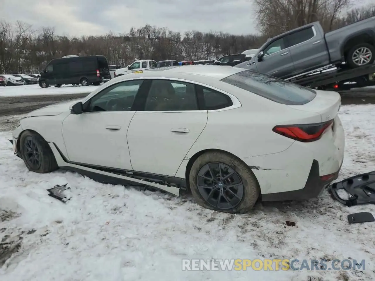 2 Photograph of a damaged car WBY73AW03PFP54938 BMW I4 EDRIVE 2023