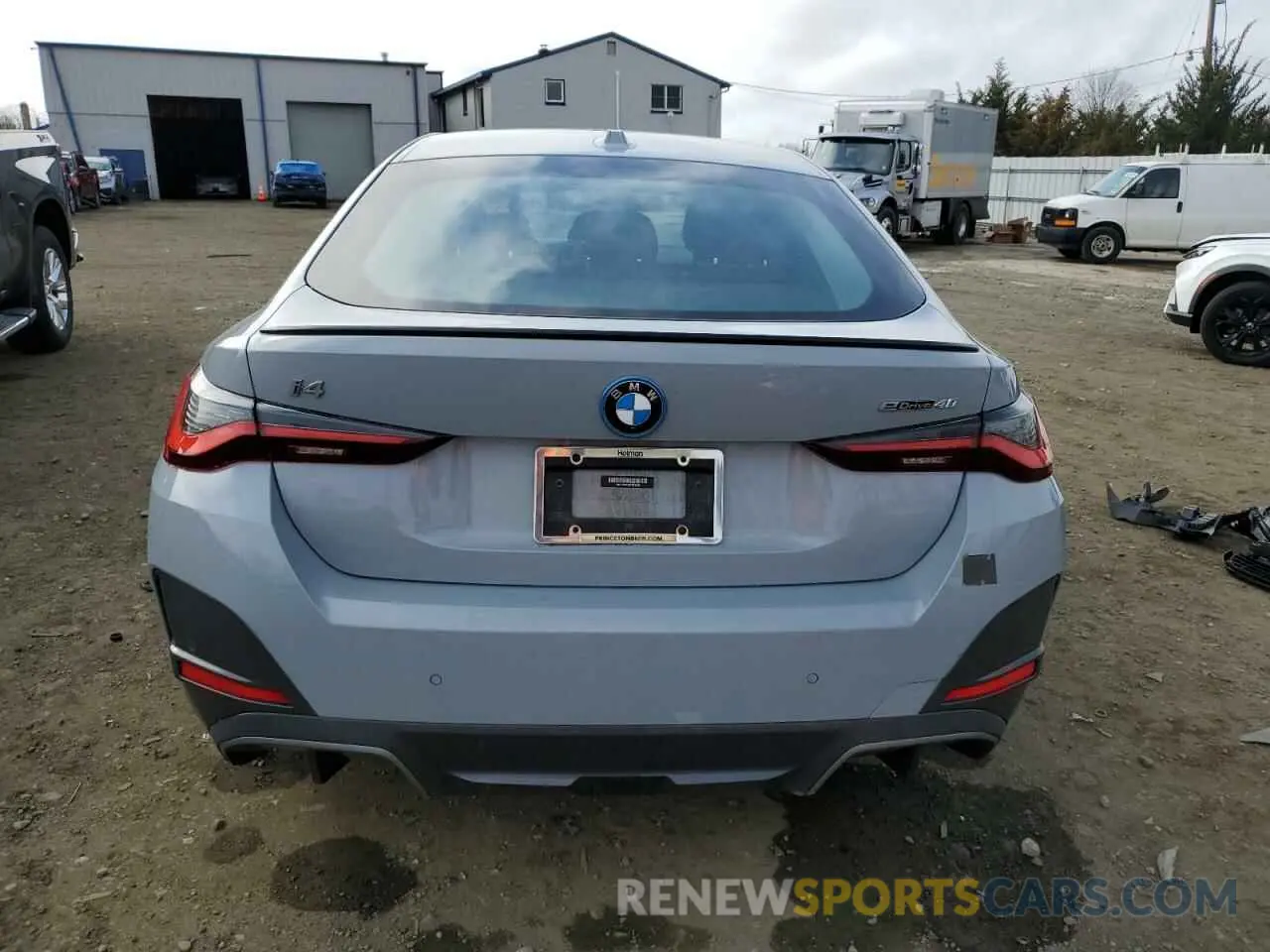 6 Фотография поврежденного автомобиля WBY73AW04PFN71418 BMW I4 EDRIVE 2023