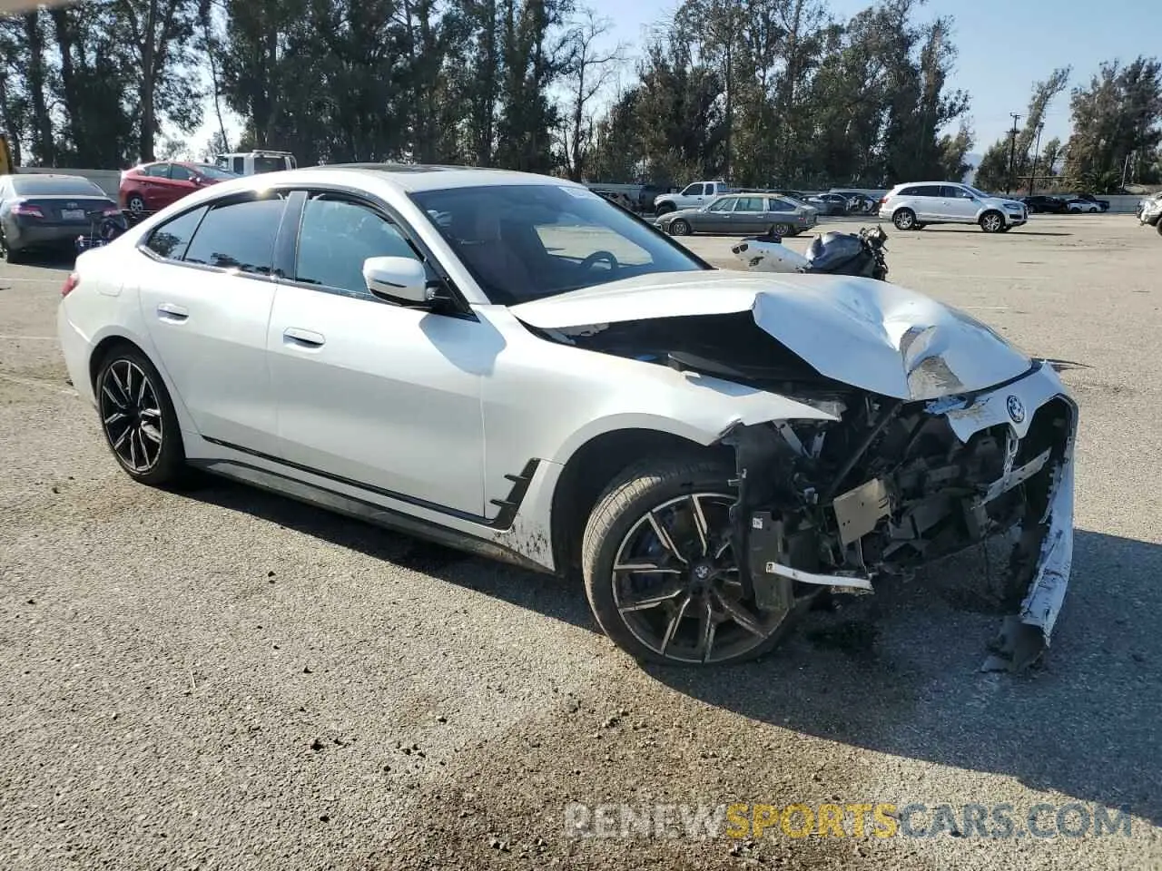 4 Photograph of a damaged car WBY73AW08PFN85760 BMW I4 EDRIVE 2023