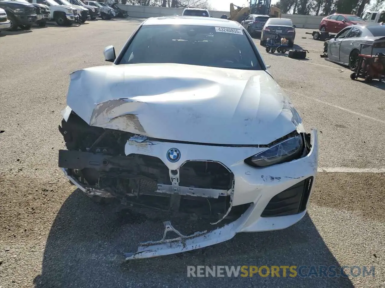 5 Photograph of a damaged car WBY73AW08PFN85760 BMW I4 EDRIVE 2023