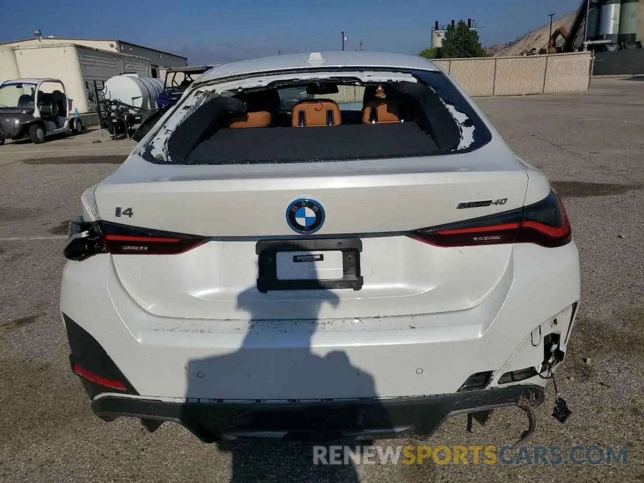 6 Photograph of a damaged car WBY73AW08PFN85760 BMW I4 EDRIVE 2023