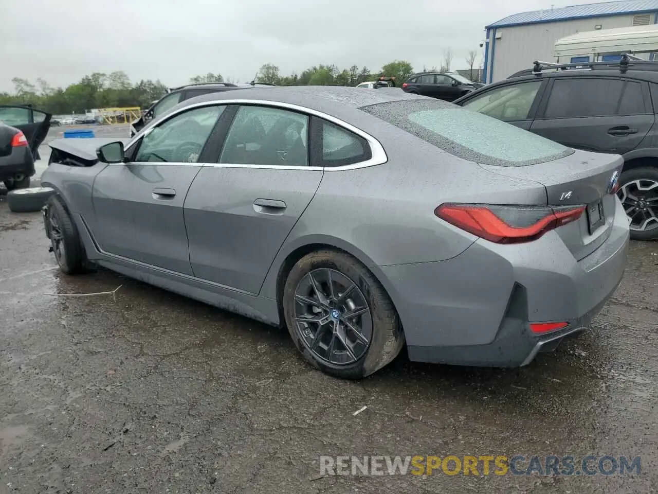 2 Photograph of a damaged car WBY43AW01RFS50457 BMW I4 EDRIVE 2024
