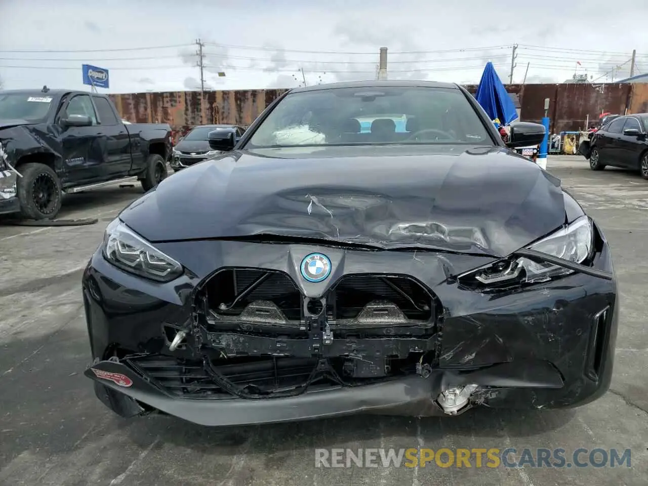 5 Фотография поврежденного автомобиля WBY43AW04RFT15284 BMW I4 EDRIVE 2024