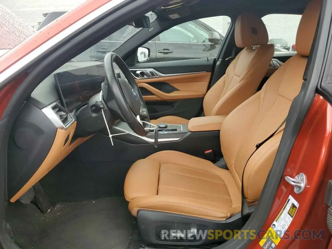7 Photograph of a damaged car WBY43AW05RFR71607 BMW I4 EDRIVE 2024