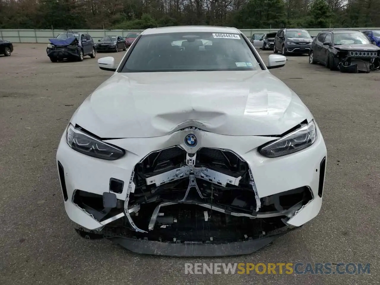 5 Photograph of a damaged car WBY43AW06RFR60373 BMW I4 EDRIVE 2024