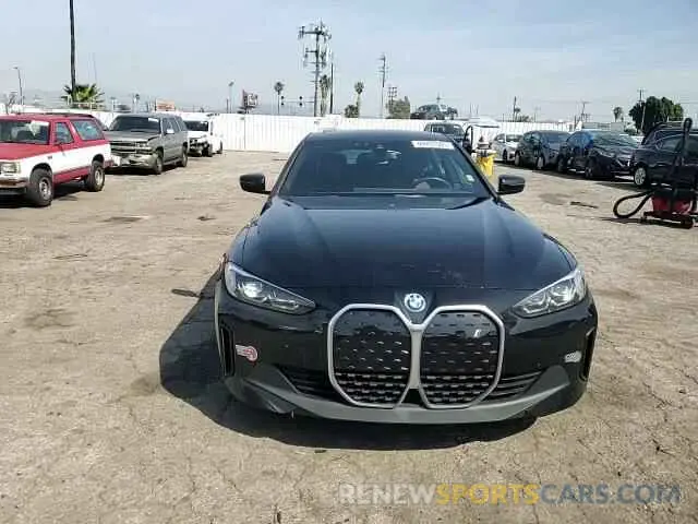 10 Фотография поврежденного автомобиля WBY43AW07RFR78946 BMW I4 EDRIVE 2024