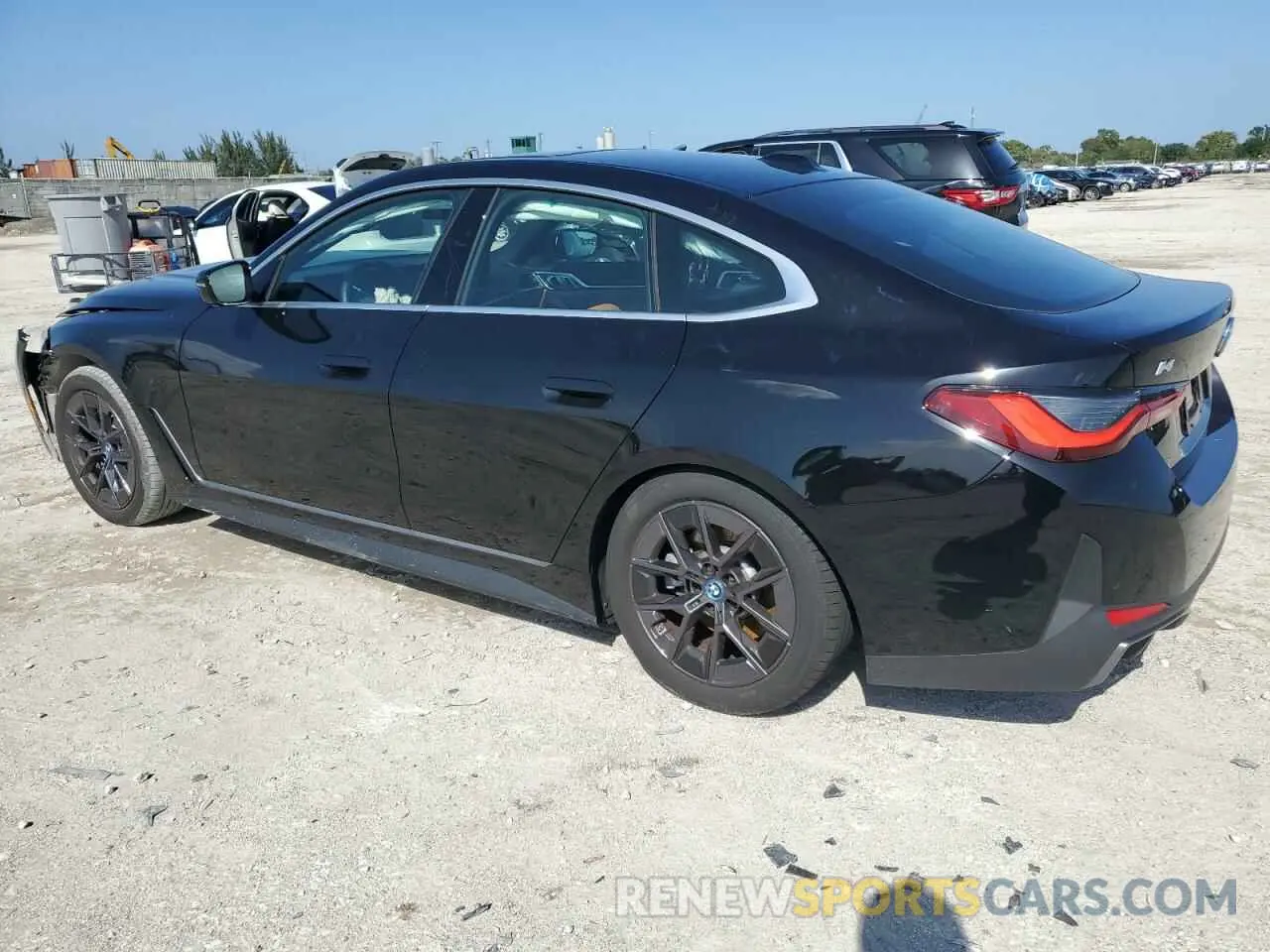 2 Photograph of a damaged car WBY43AW0XRFT18917 BMW I4 EDRIVE 2024