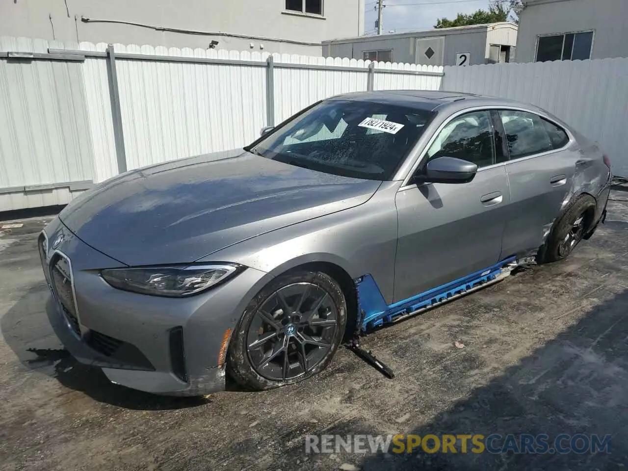 1 Фотография поврежденного автомобиля WBY73AW00RFS80904 BMW I4 EDRIVE 2024