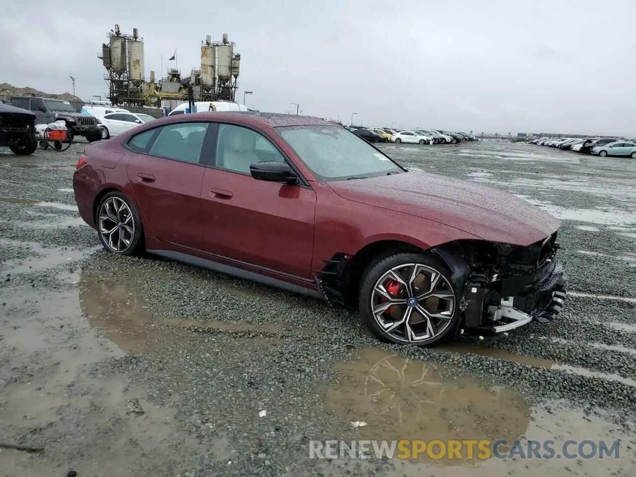 4 Photograph of a damaged car WBY73AW05RFS90523 BMW I4 EDRIVE 2024