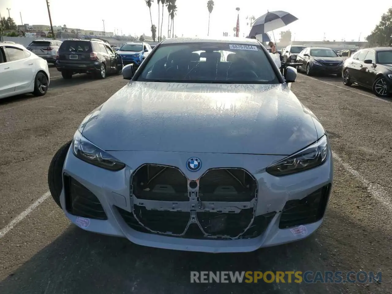 5 Photograph of a damaged car WBY73AW07RFS60715 BMW I4 EDRIVE 2024