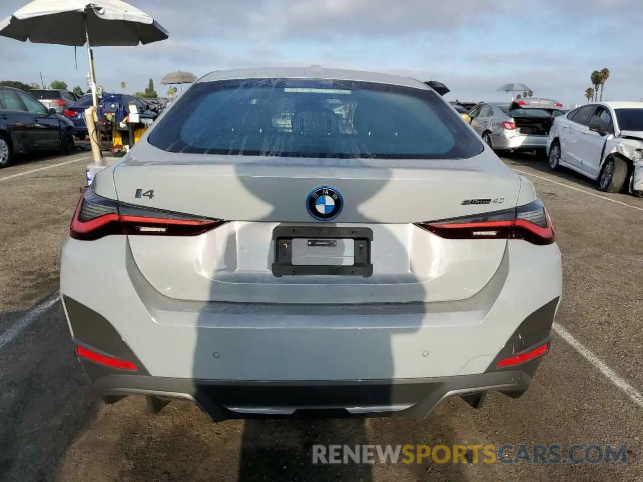 6 Photograph of a damaged car WBY73AW07RFS60715 BMW I4 EDRIVE 2024