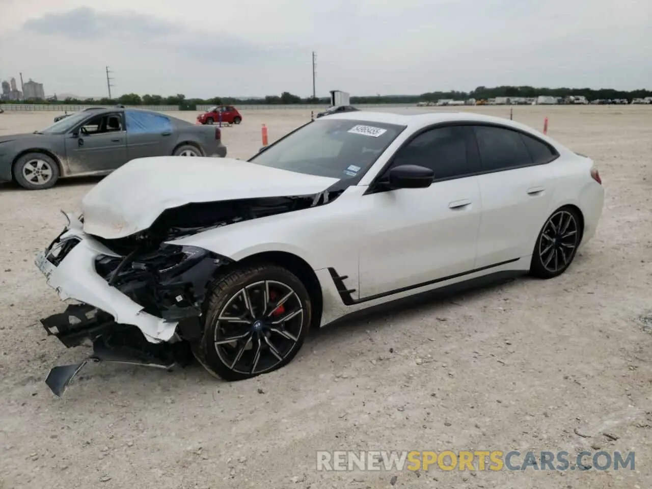1 Photograph of a damaged car WBY73AW09RFR82509 BMW I4 EDRIVE 2024
