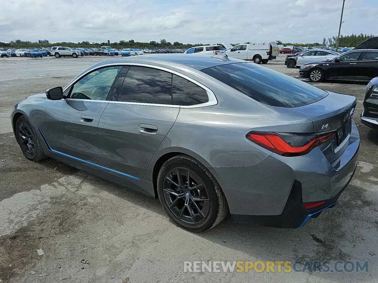 2 Photograph of a damaged car WBY73AW0XRFS98892 BMW I4 EDRIVE 2024