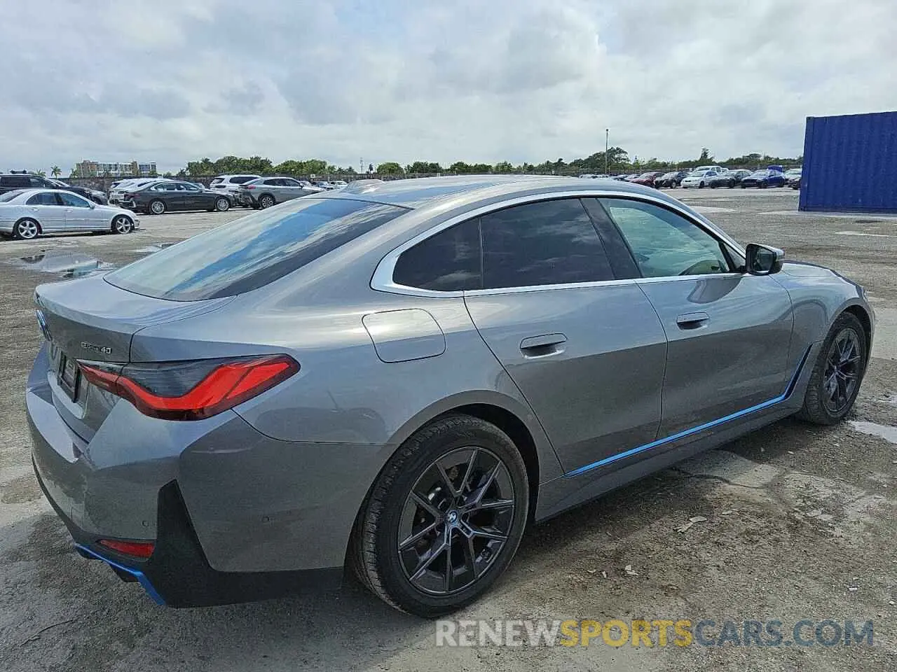 3 Photograph of a damaged car WBY73AW0XRFS98892 BMW I4 EDRIVE 2024