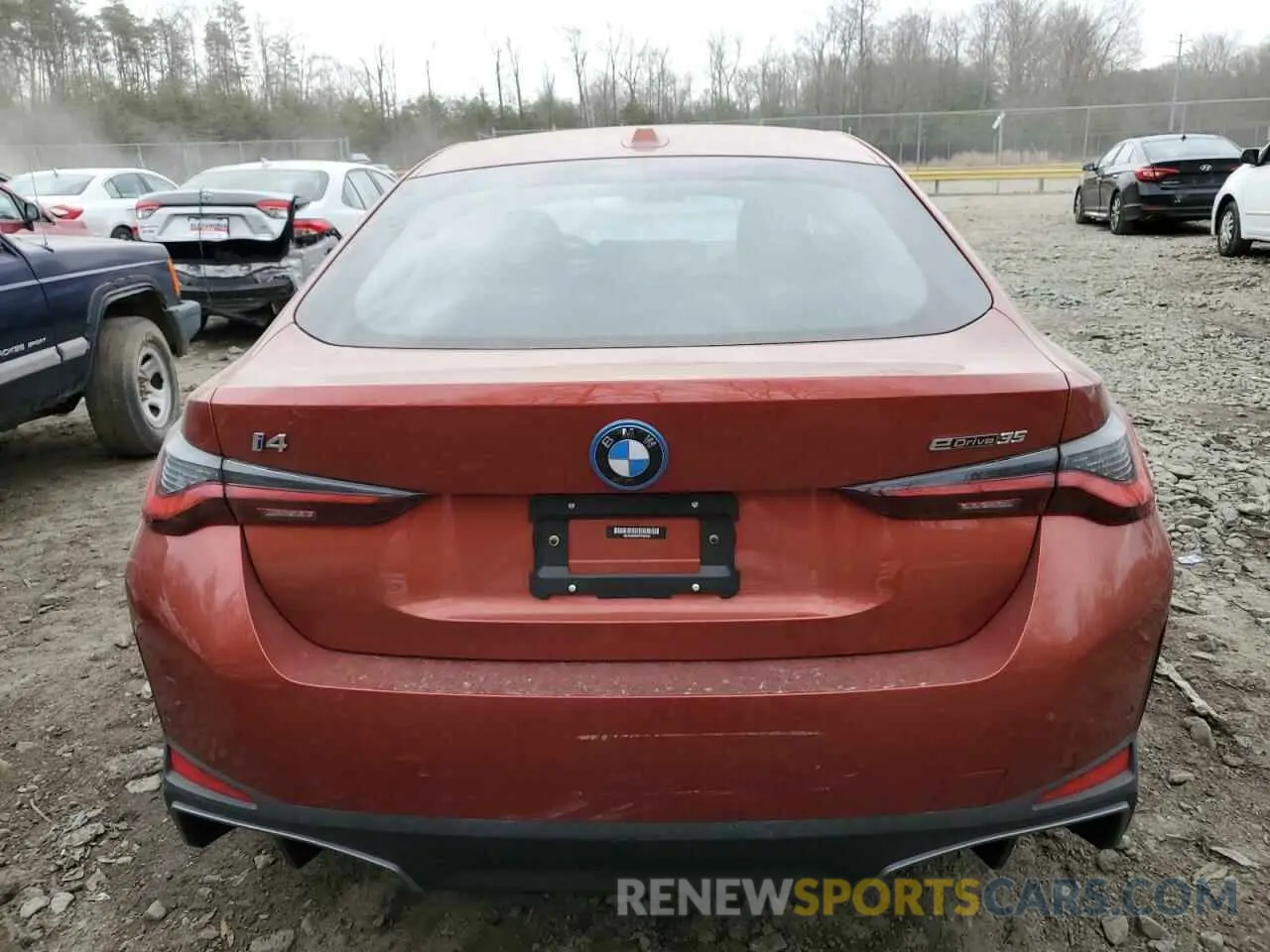 6 Photograph of a damaged car WBY43AW06PFP65290 BMW I4 EDRIVE3 2023