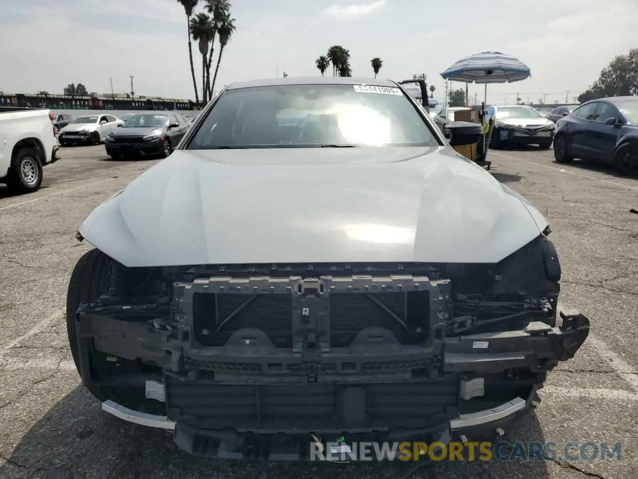5 Photograph of a damaged car WBY33AW07PFP68646 BMW I4 M50 2023