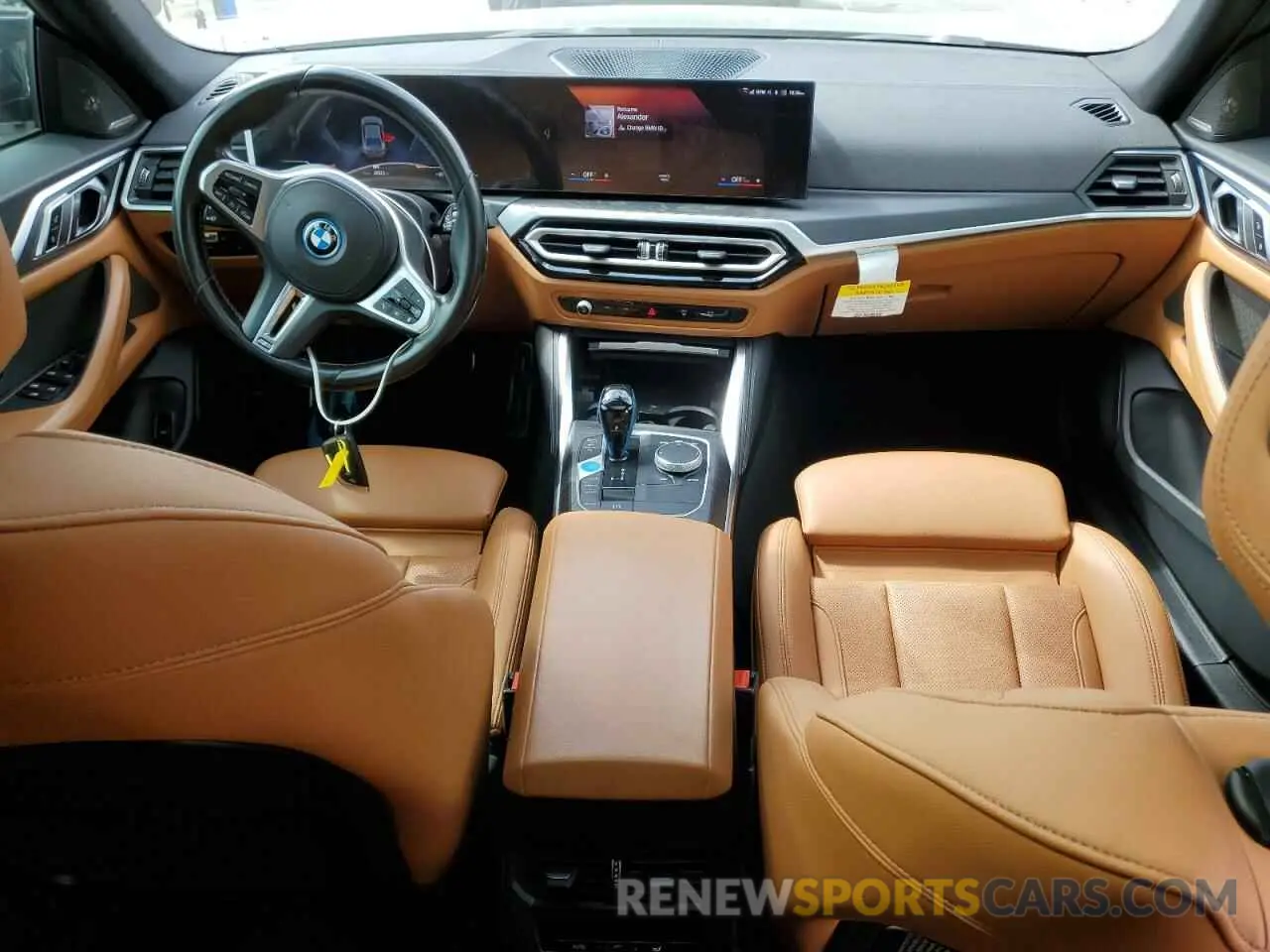 8 Photograph of a damaged car WBY33AW0XPFN48269 BMW I4 M50 2023