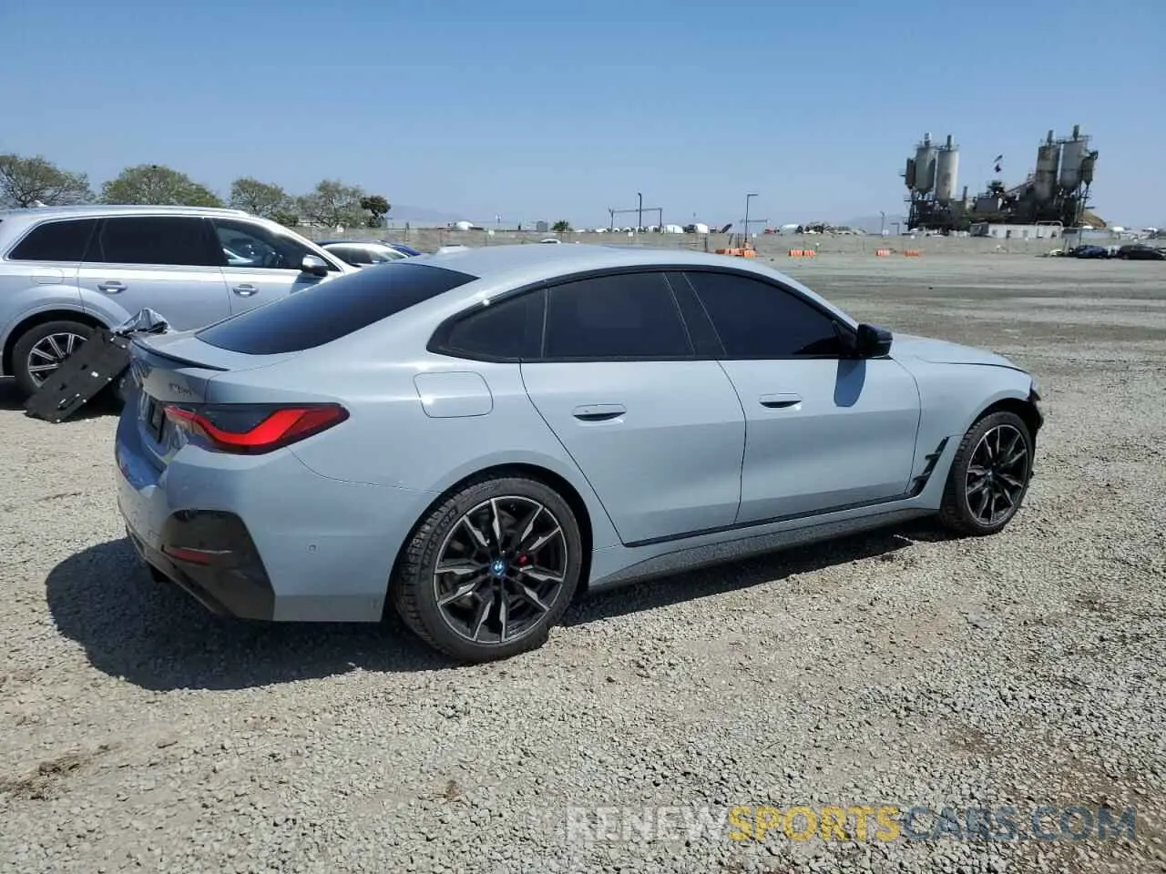 3 Фотография поврежденного автомобиля WBY33AW00RFR75589 BMW I4 M50 2024