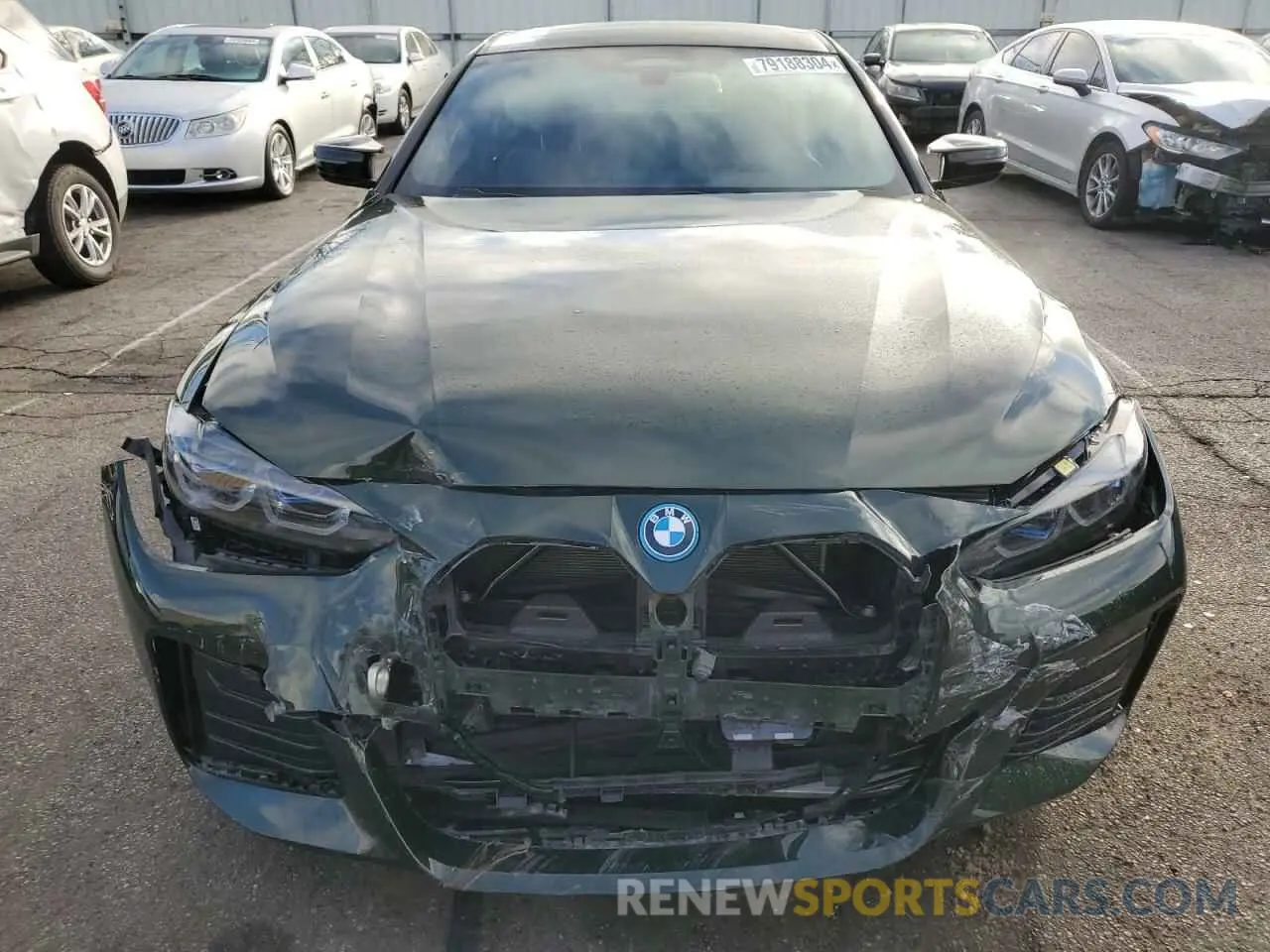 5 Photograph of a damaged car WBY33AW0XRFS54227 BMW I4 M50 2024