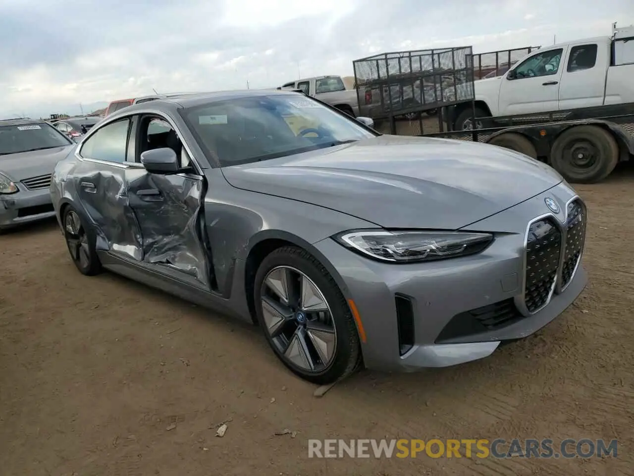 4 Photograph of a damaged car WBY83FB00RFT08854 BMW I4 XDRIVE 2024