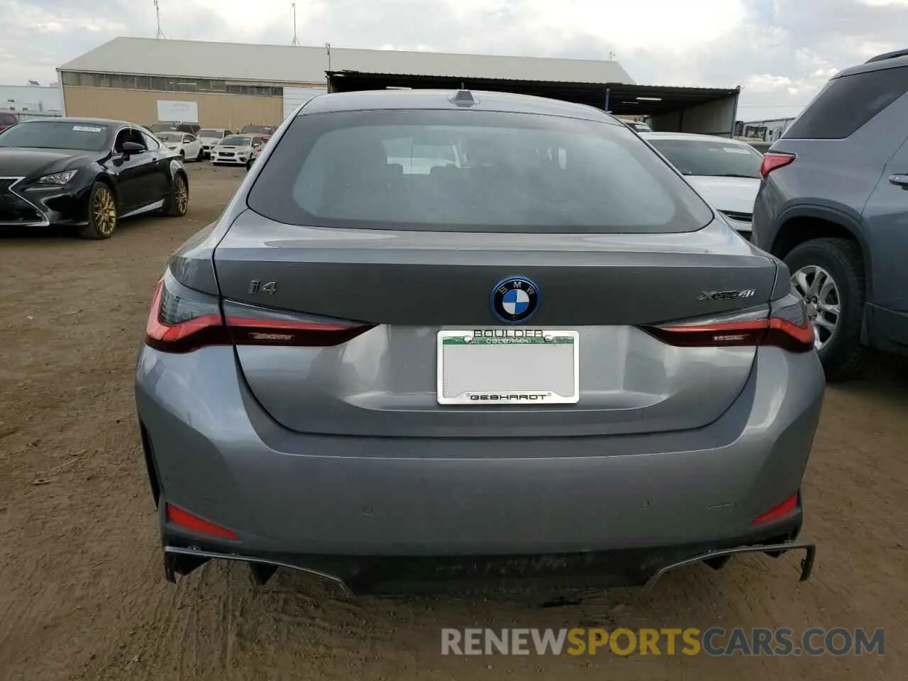 6 Photograph of a damaged car WBY83FB00RFT08854 BMW I4 XDRIVE 2024