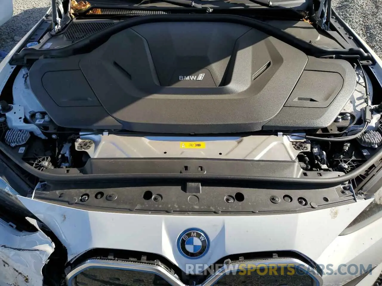11 Фотография поврежденного автомобиля WBY83FB07RFR70446 BMW I4 XDRIVE 2024