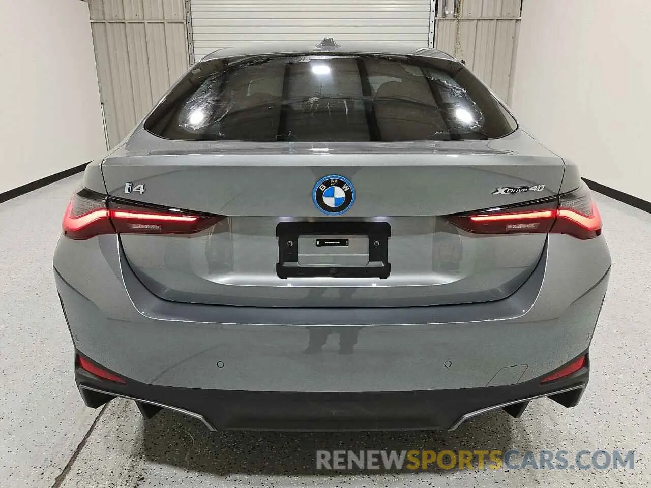 6 Photograph of a damaged car WBY43HD0XSFT92906 BMW I4 XDRIVE 2025