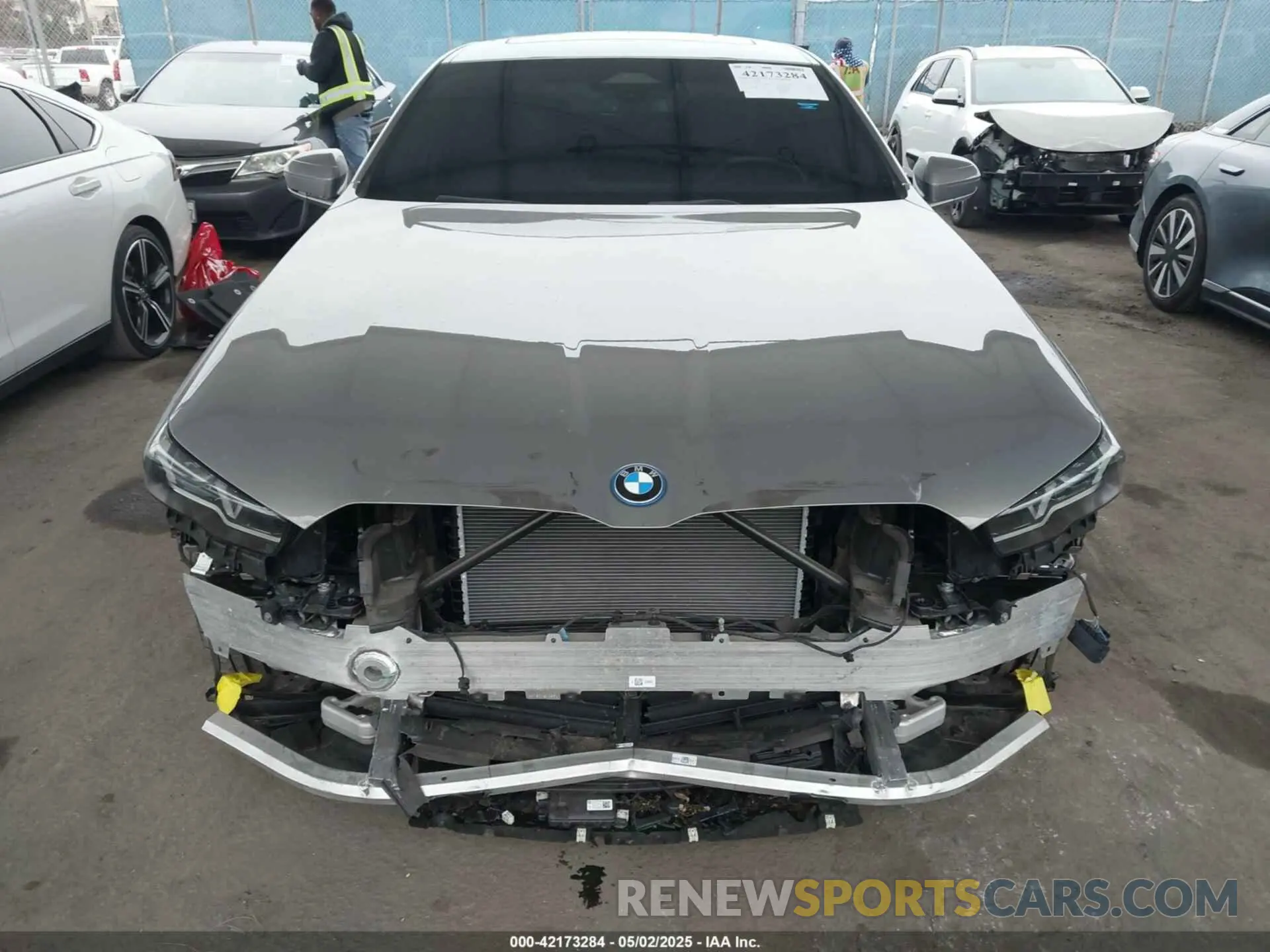 13 Photograph of a damaged car WBY33FK06RCR97424 BMW I5 2024
