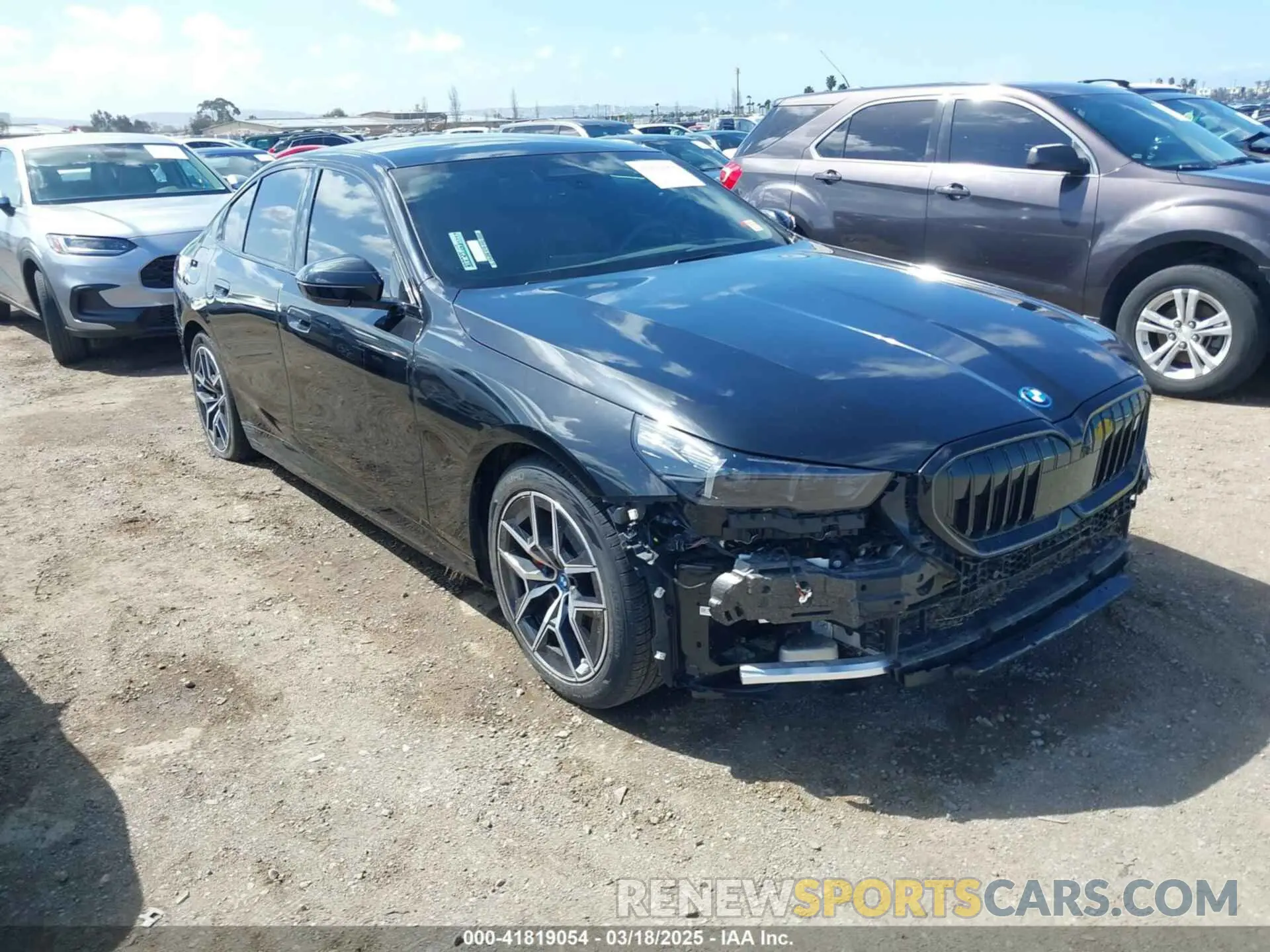 1 Фотография поврежденного автомобиля WBY33FK07RCR33103 BMW I5 2024