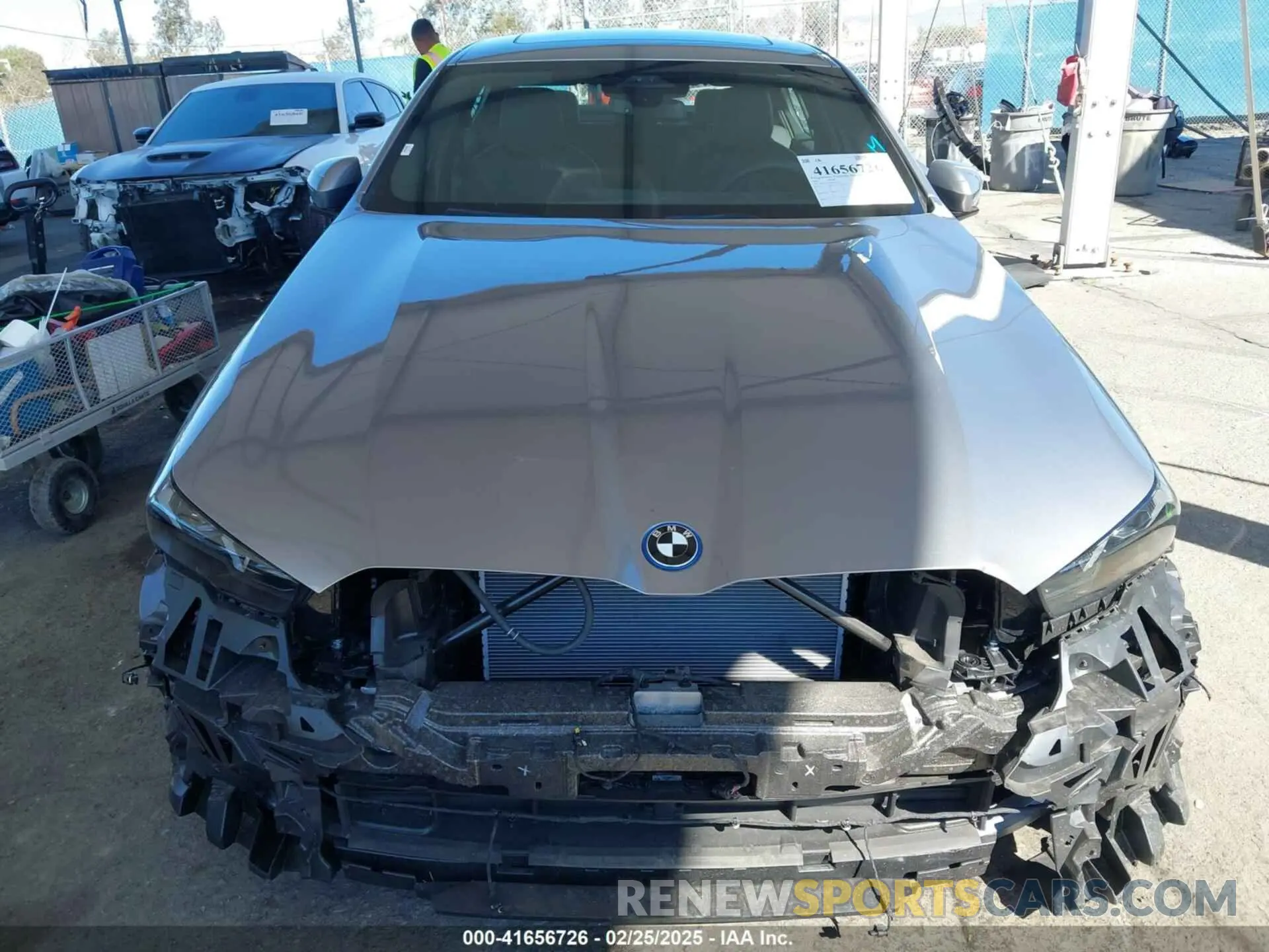 13 Photograph of a damaged car WBY33FK07RCS47577 BMW I5 2024
