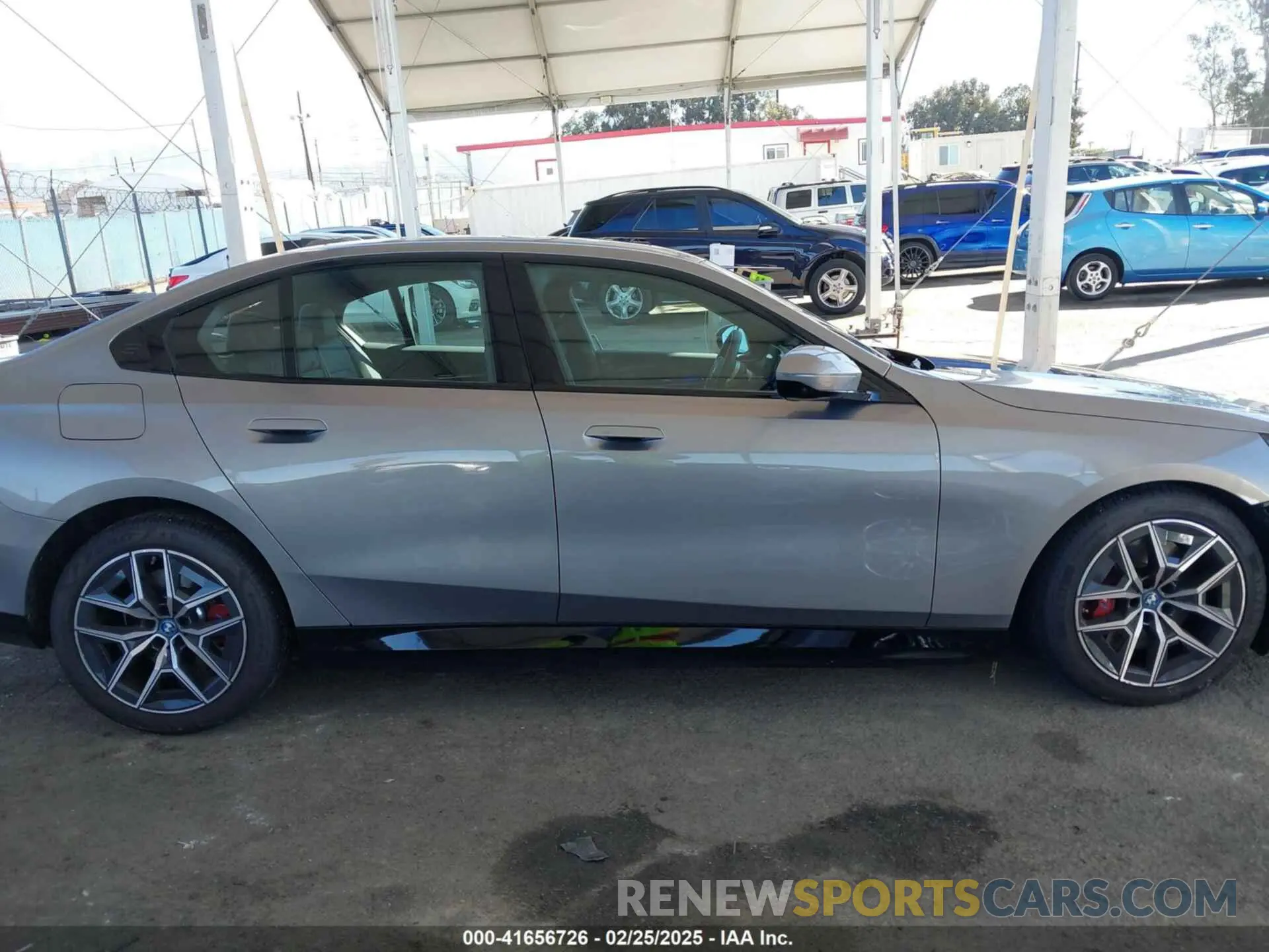 14 Photograph of a damaged car WBY33FK07RCS47577 BMW I5 2024