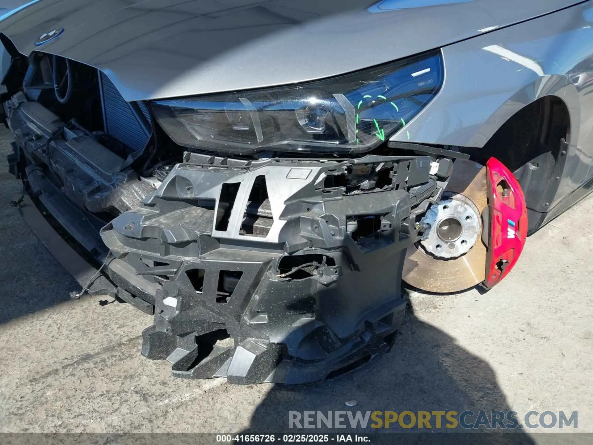20 Photograph of a damaged car WBY33FK07RCS47577 BMW I5 2024