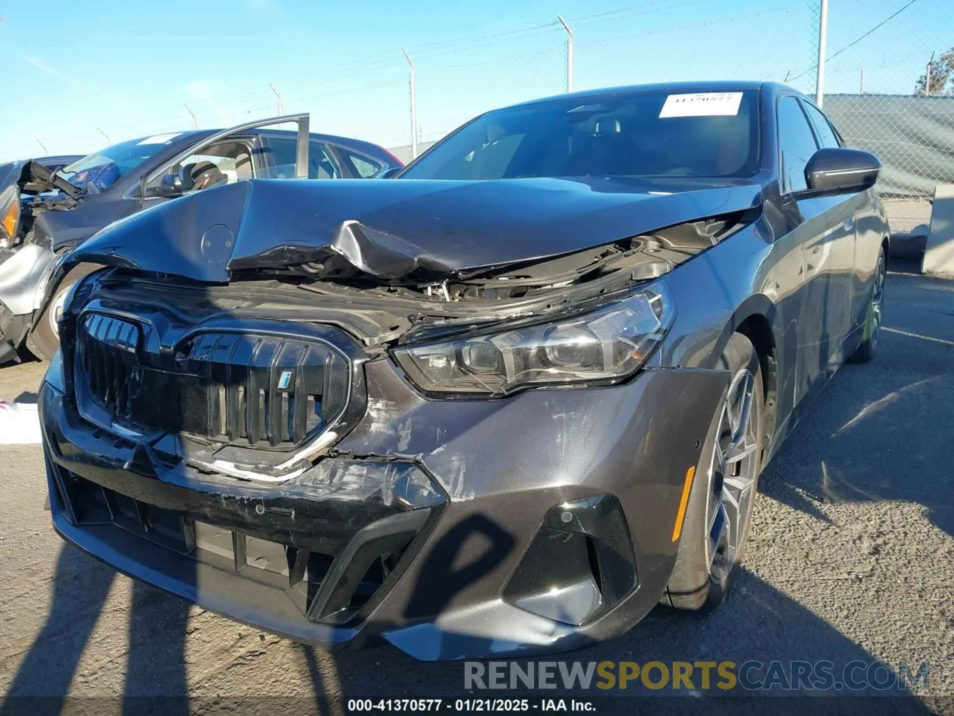6 Photograph of a damaged car WBY33FK09RCR42126 BMW I5 2024