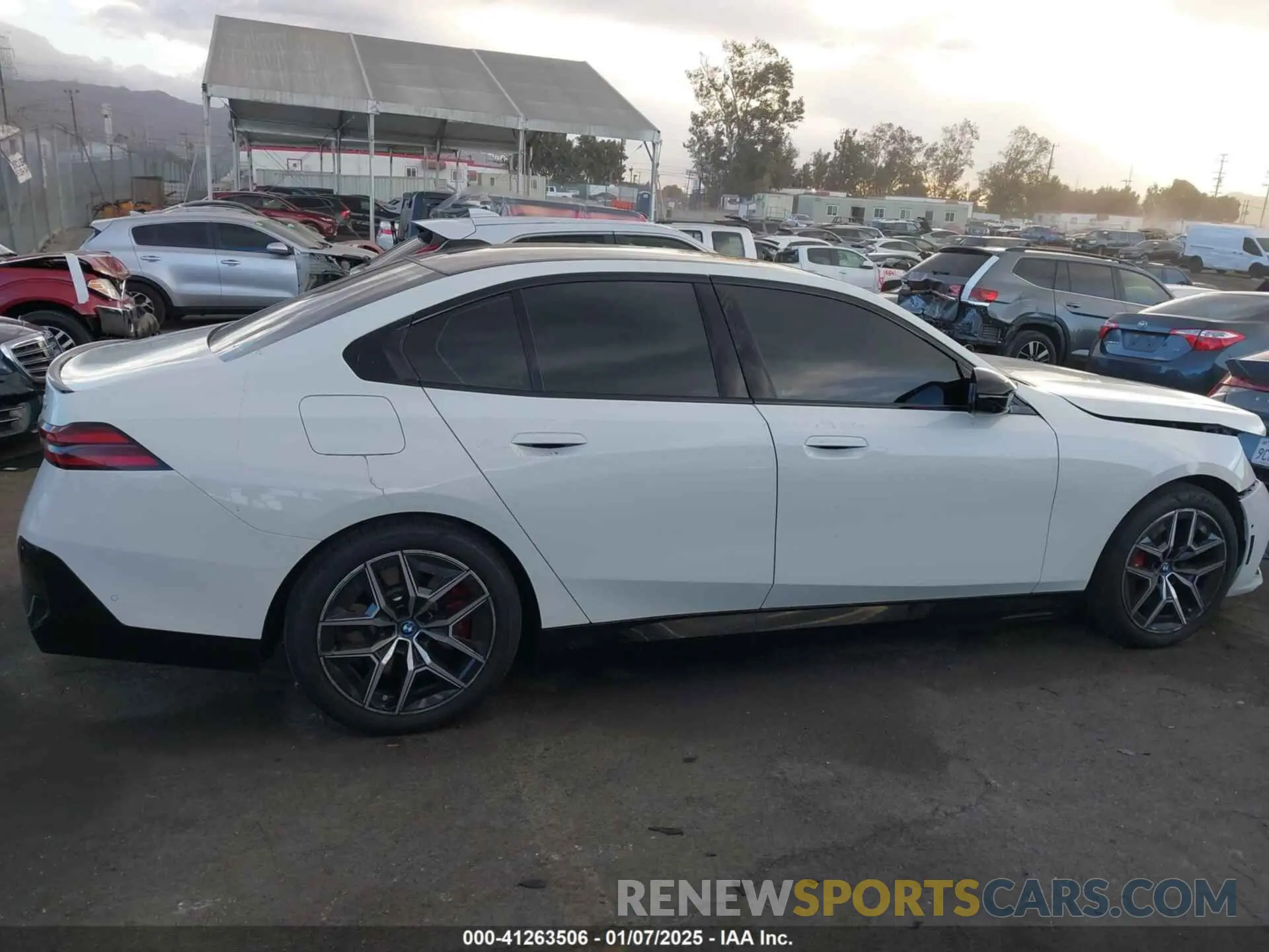 13 Photograph of a damaged car WBY43FK05RCR89416 BMW I5 2024