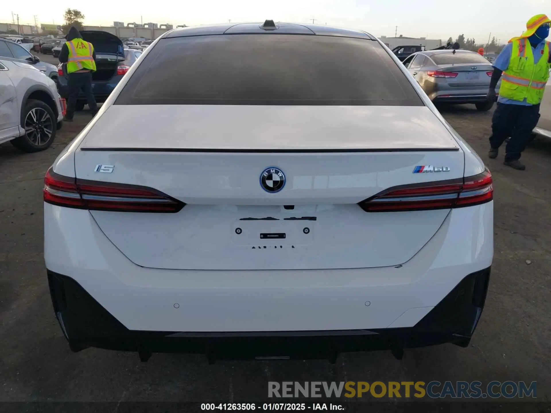 16 Photograph of a damaged car WBY43FK05RCR89416 BMW I5 2024