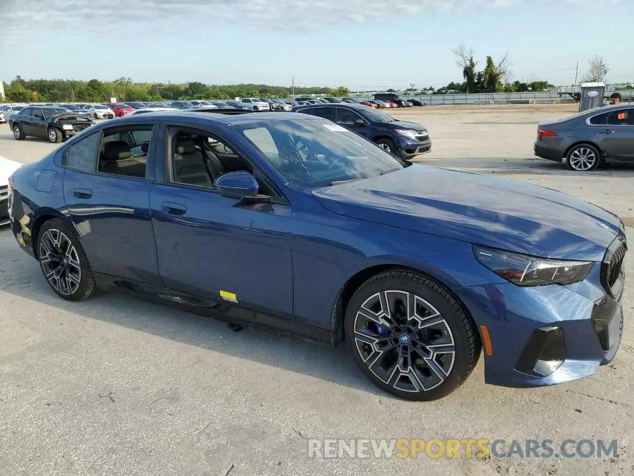4 Photograph of a damaged car WBY33FK00RCR76973 BMW I5 EDRIVE 2024
