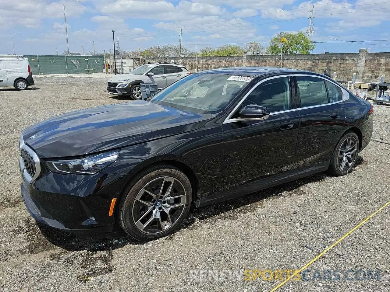 1 Photograph of a damaged car WBY33FK02RCR91118 BMW I5 EDRIVE 2024
