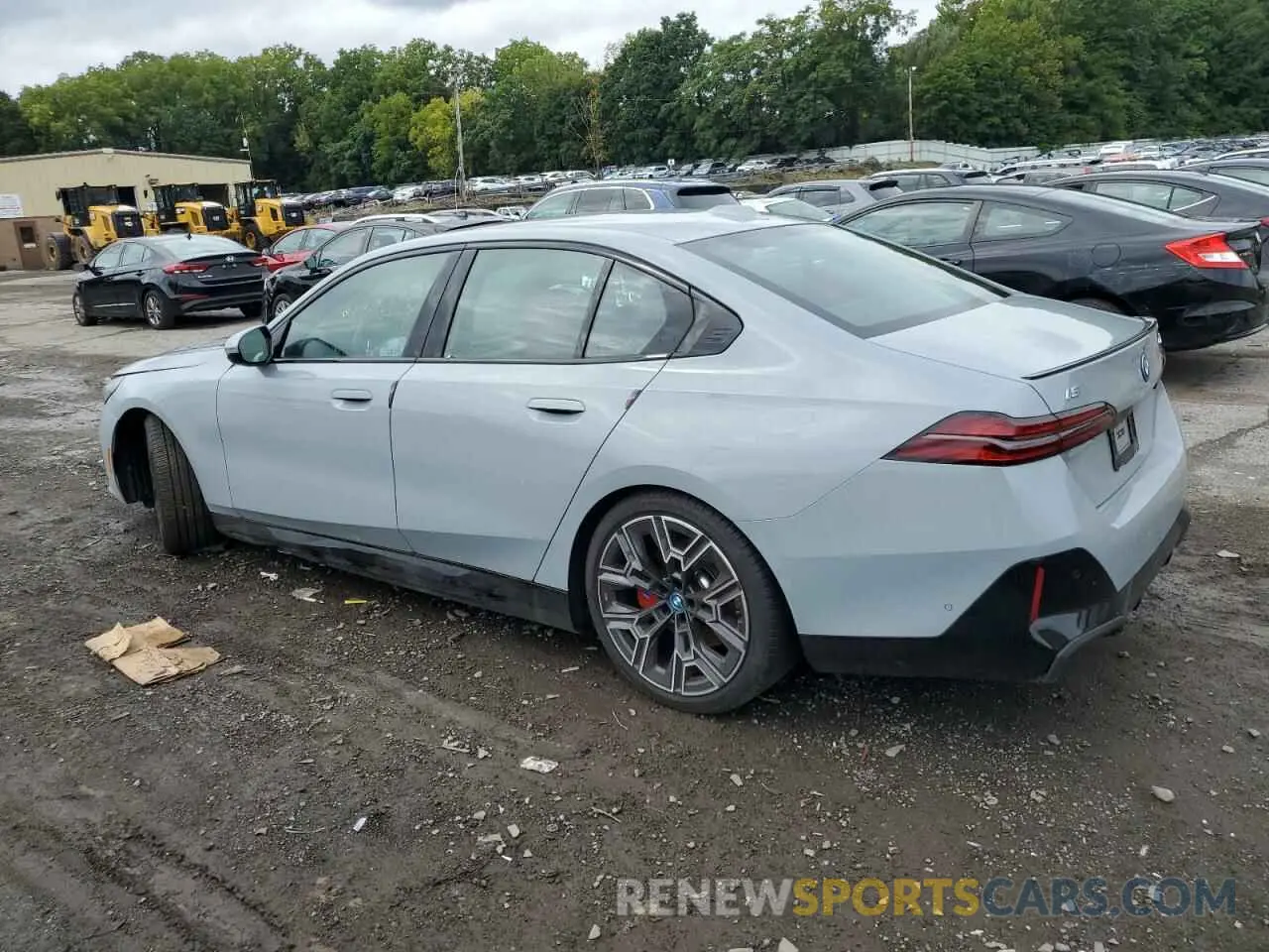 2 Photograph of a damaged car WBY33FK03RCR20106 BMW I5 EDRIVE 2024