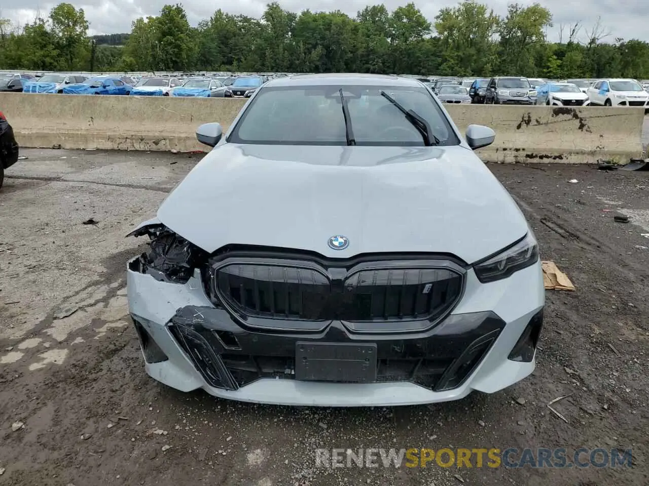 5 Photograph of a damaged car WBY33FK03RCR20106 BMW I5 EDRIVE 2024