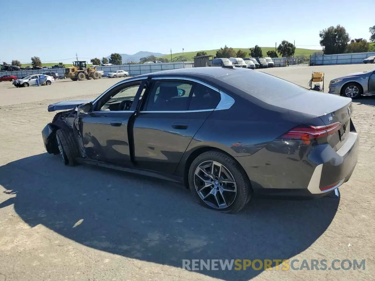 2 Photograph of a damaged car WBY33FK03RCR89233 BMW I5 EDRIVE 2024