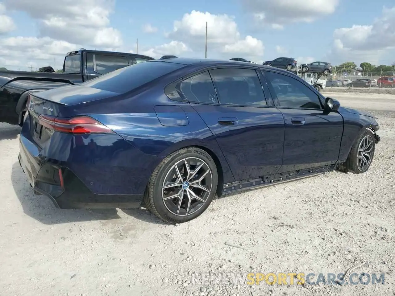 3 Photograph of a damaged car WBY33FK09RCR50159 BMW I5 EDRIVE 2024