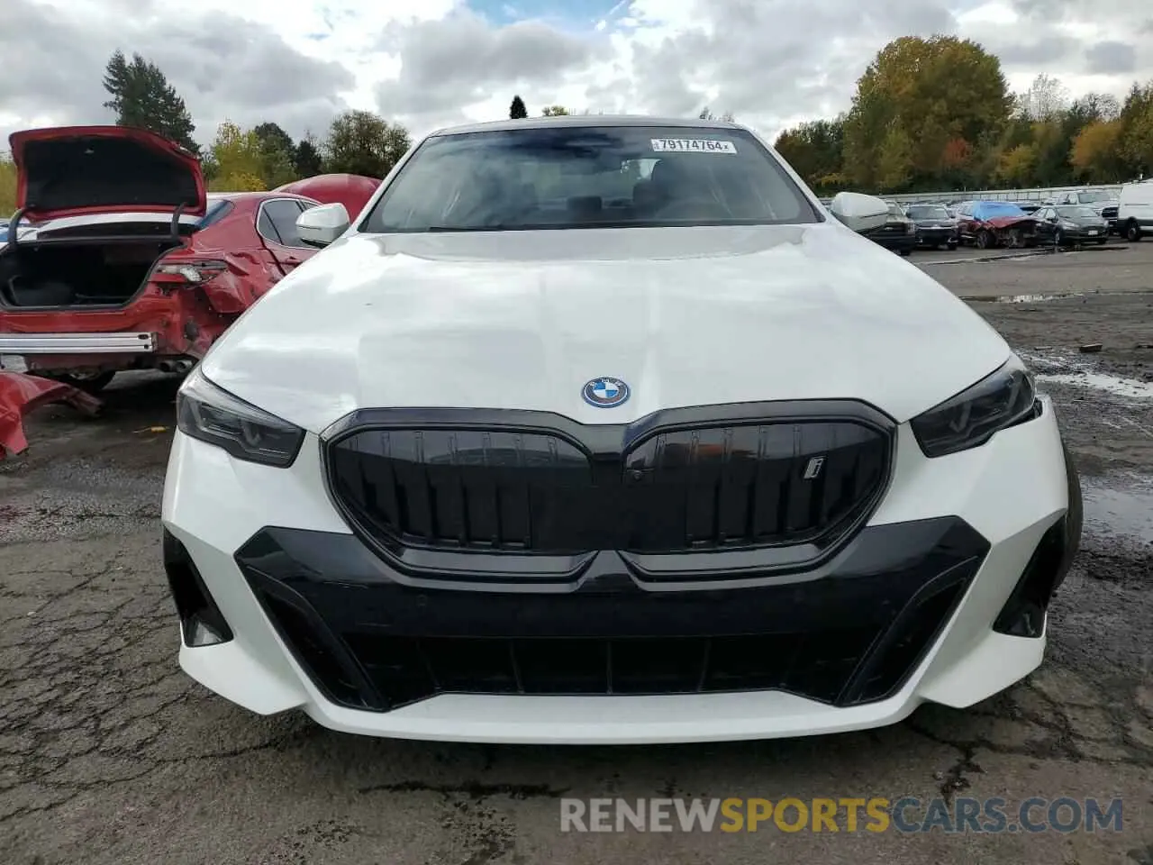 5 Фотография поврежденного автомобиля WBY33FK09RCS00390 BMW I5 EDRIVE 2024